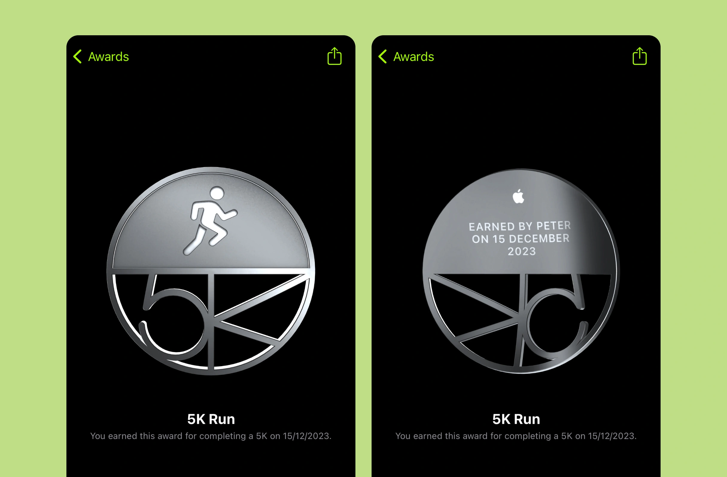 3D fitness badges image