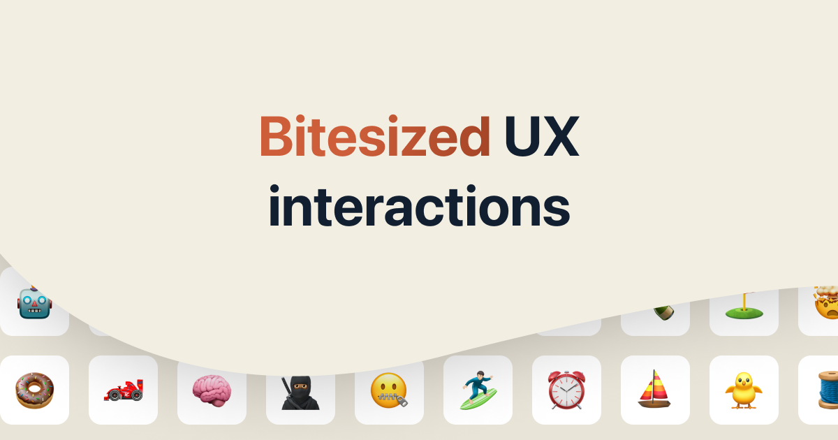 Thumbnail of UX Bites